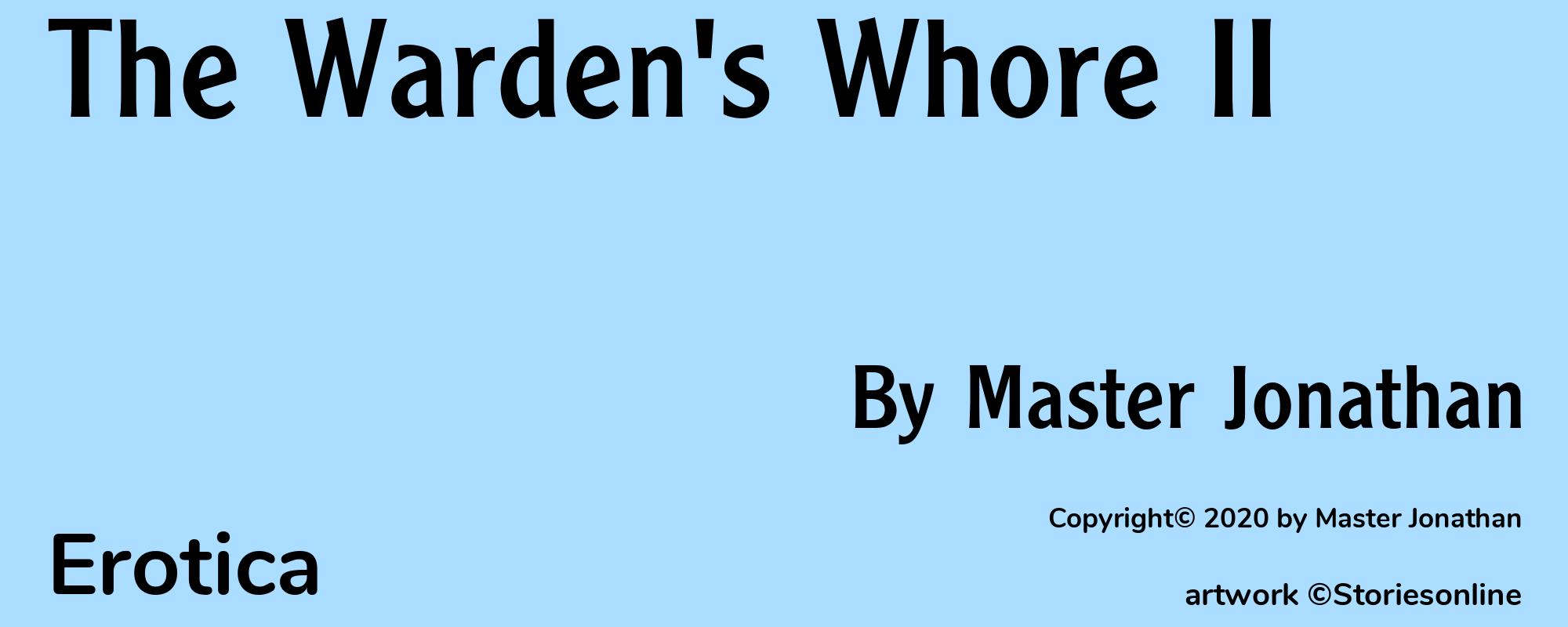 The Warden's Whore II - Cover