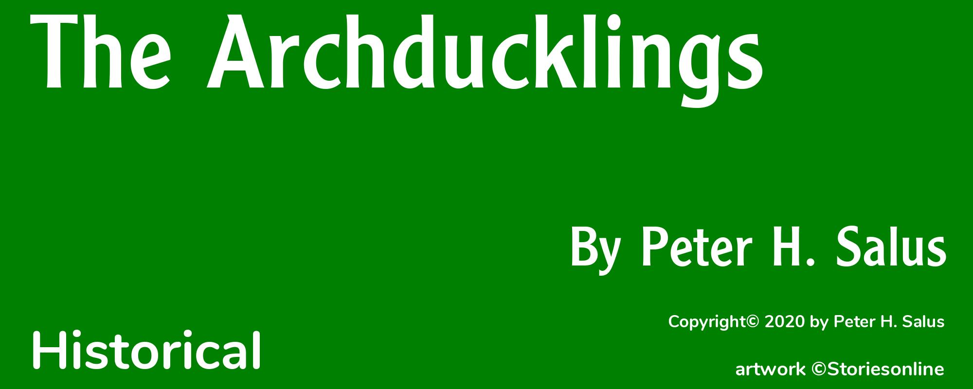 The Archducklings - Cover