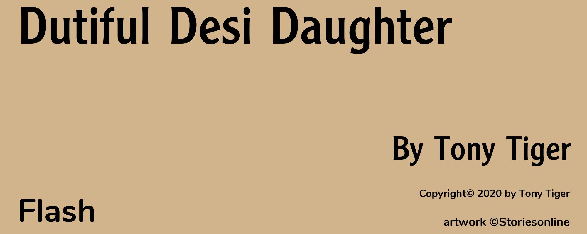 Dutiful Desi Daughter - Cover