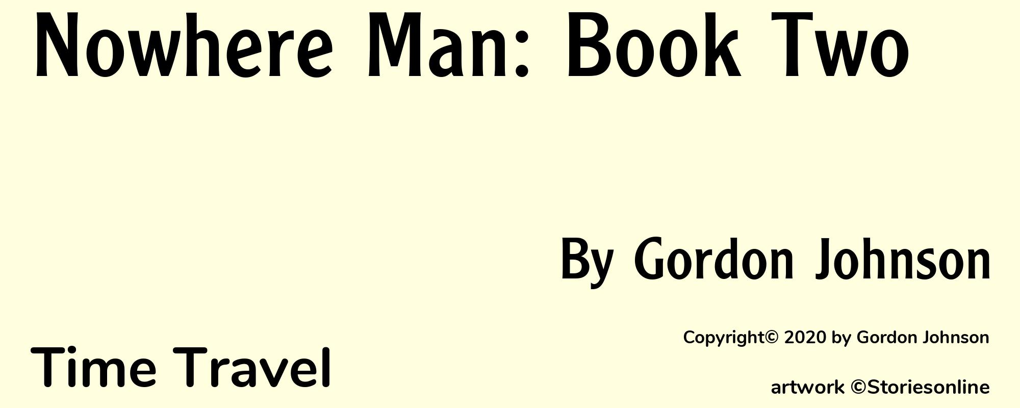 Nowhere Man: Book Two - Cover