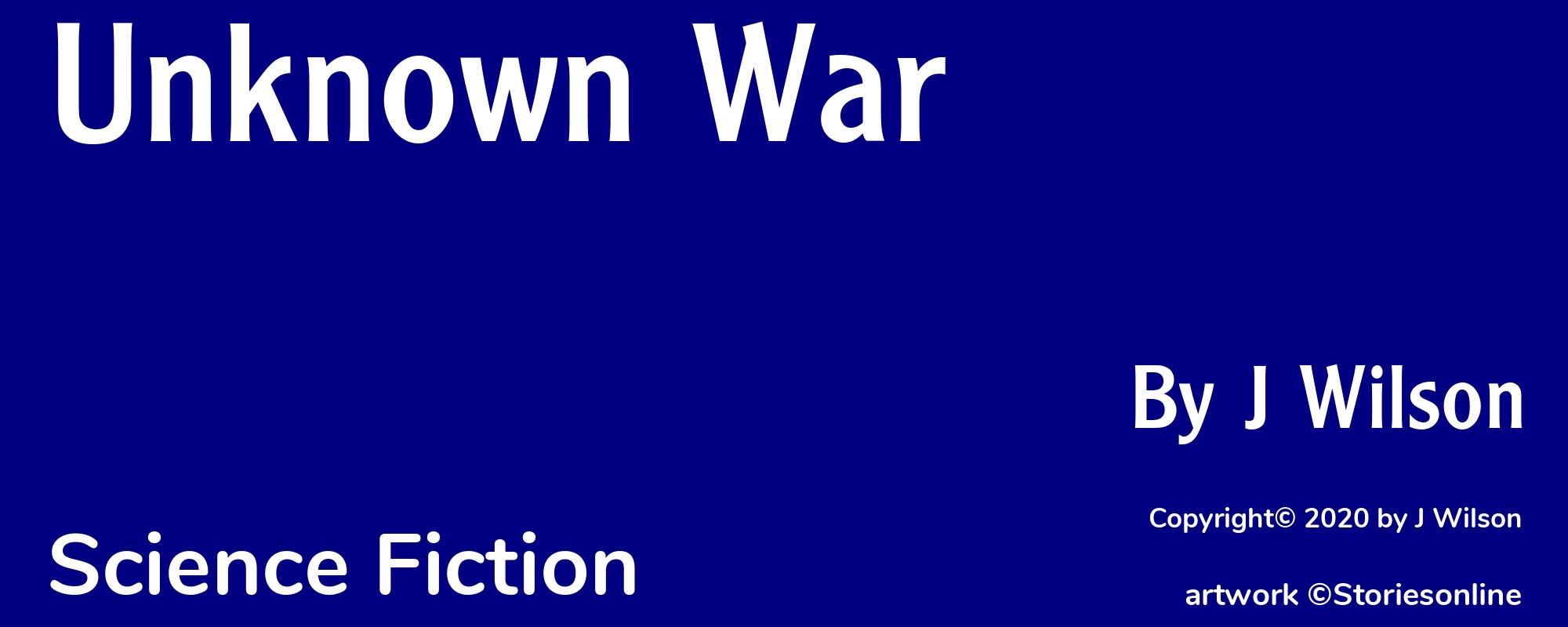Unknown War - Cover