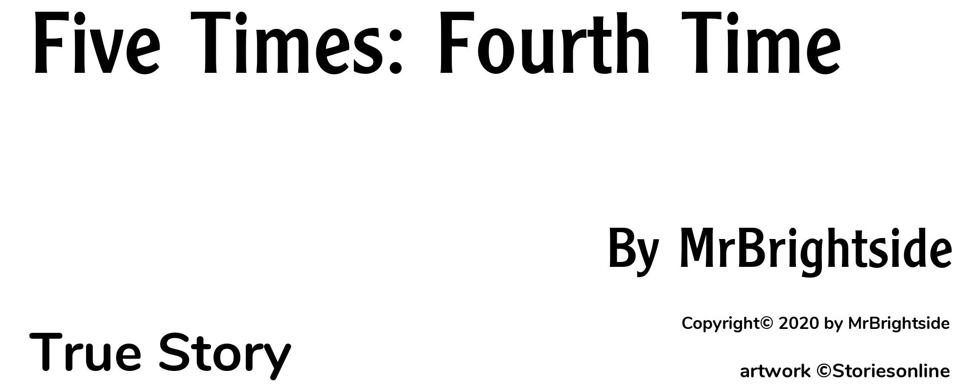 Five Times: Fourth Time - Cover