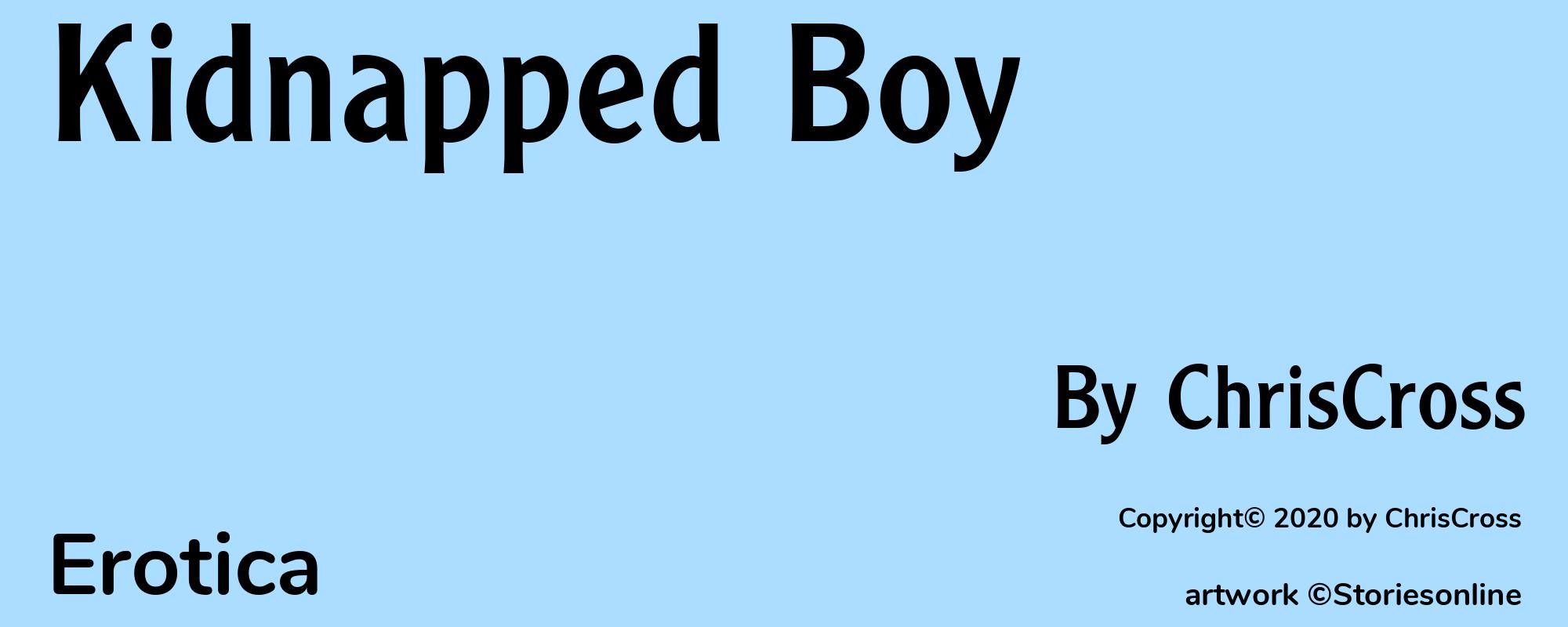 Kidnapped Boy - Cover