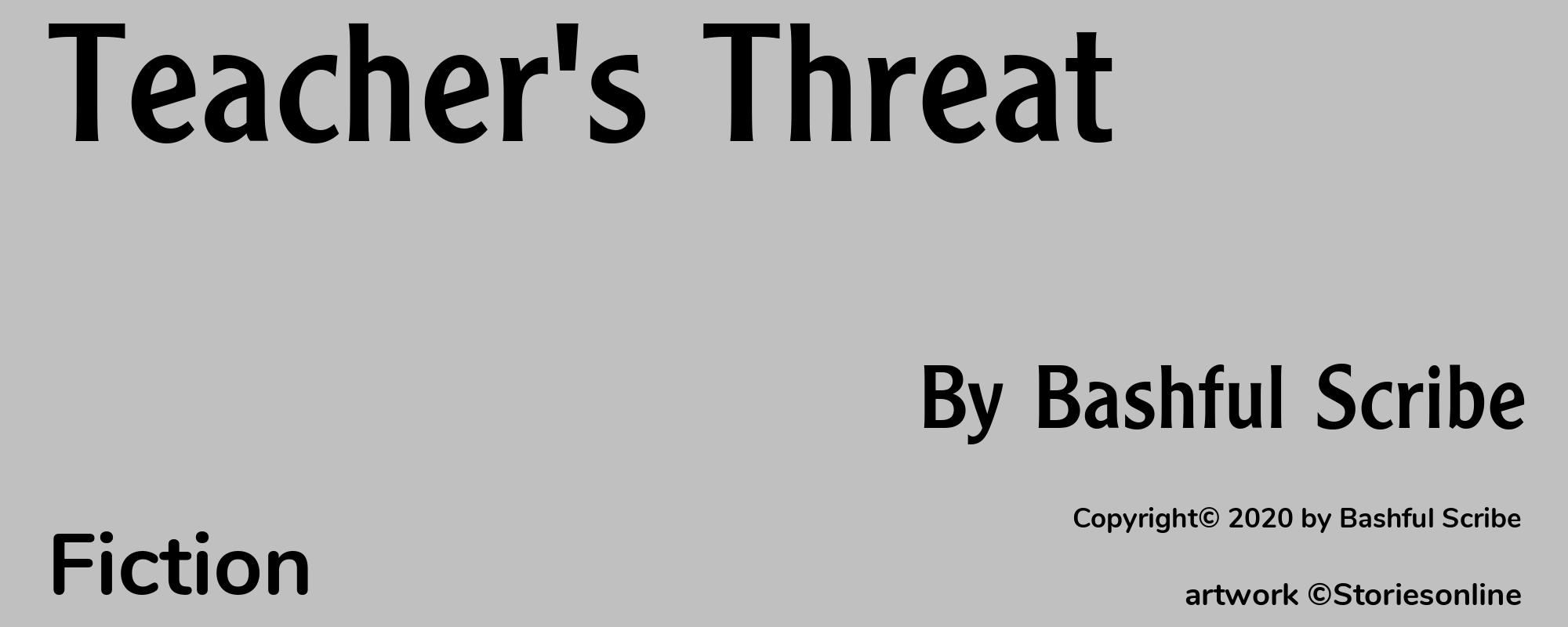 Teacher's Threat - Cover