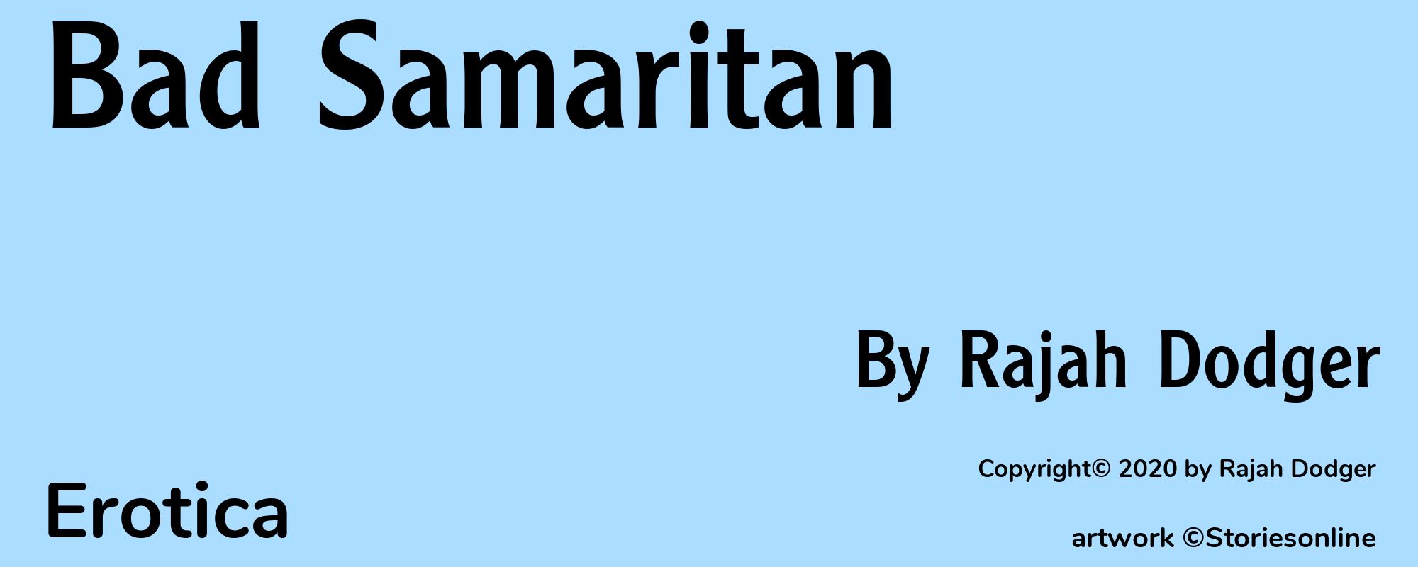 Bad Samaritan - Cover