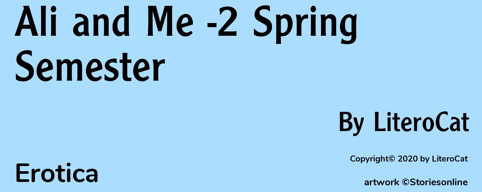 Ali and Me -2 Spring Semester - Cover
