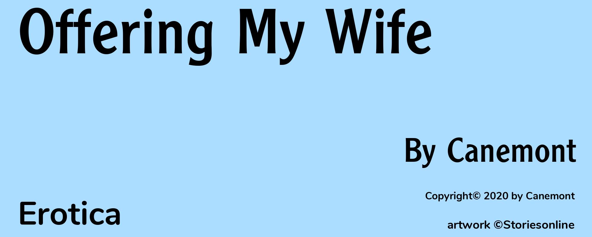 Offering My Wife - Cover