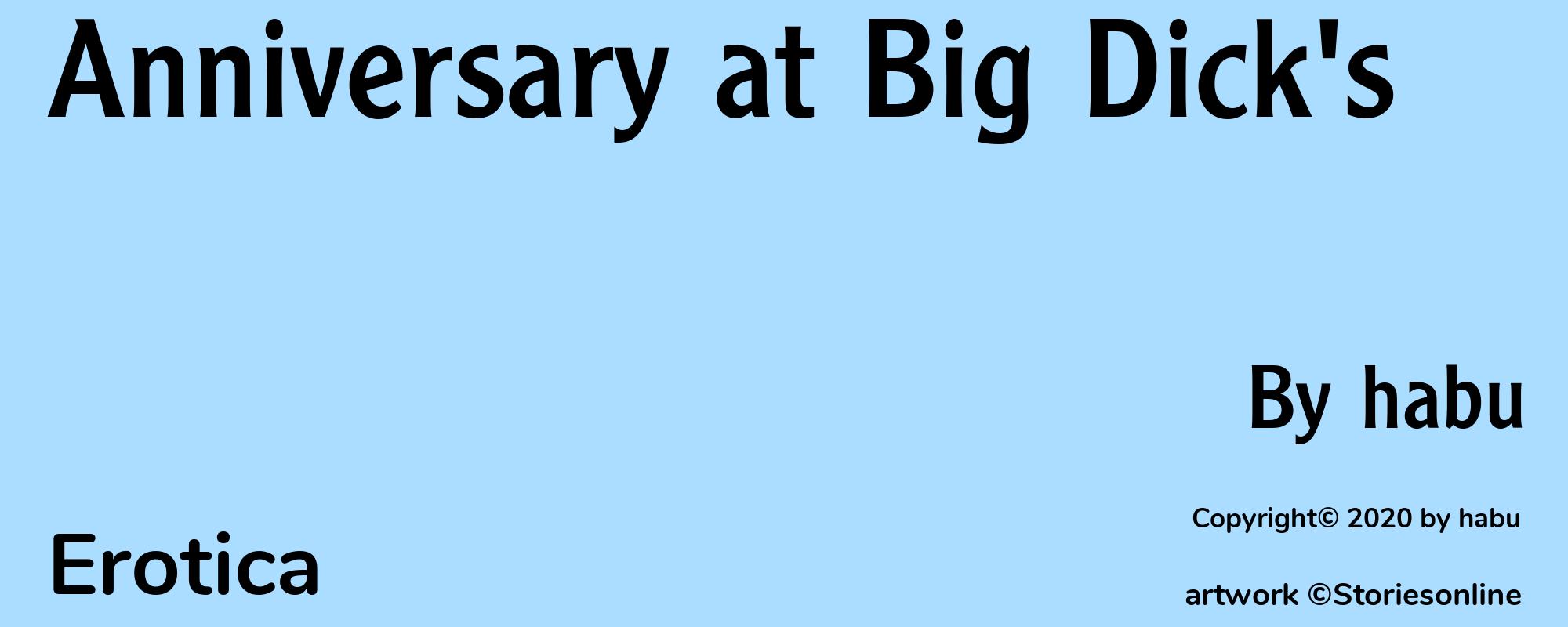 Anniversary at Big Dick's - Cover
