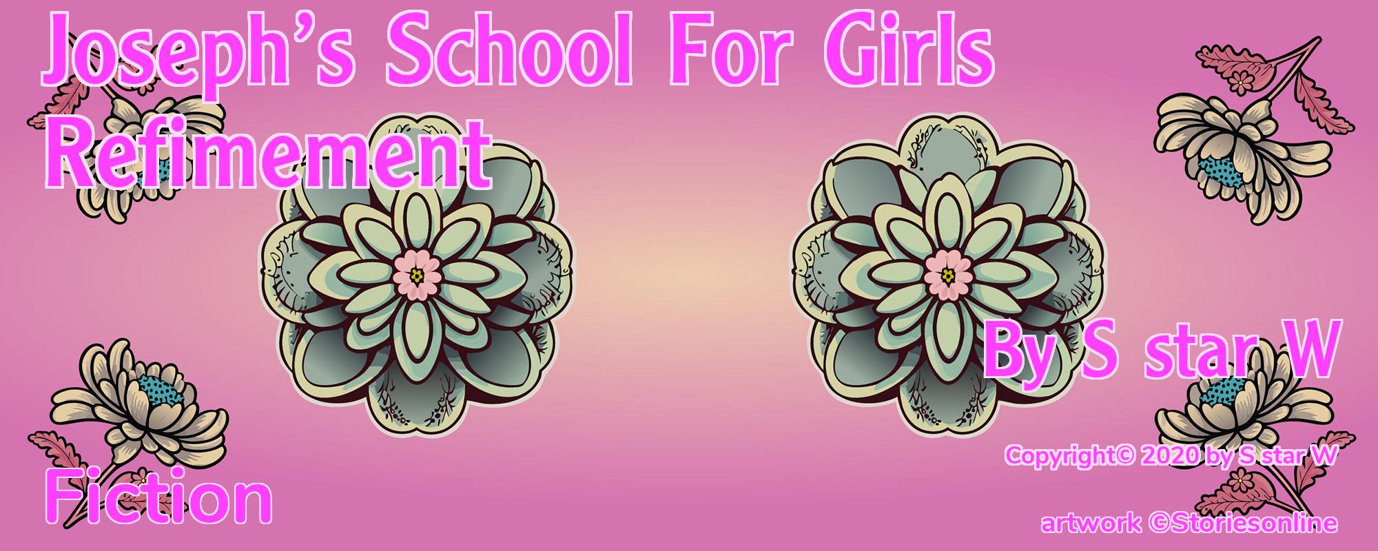 Joseph’s School For Girls Refimement - Cover