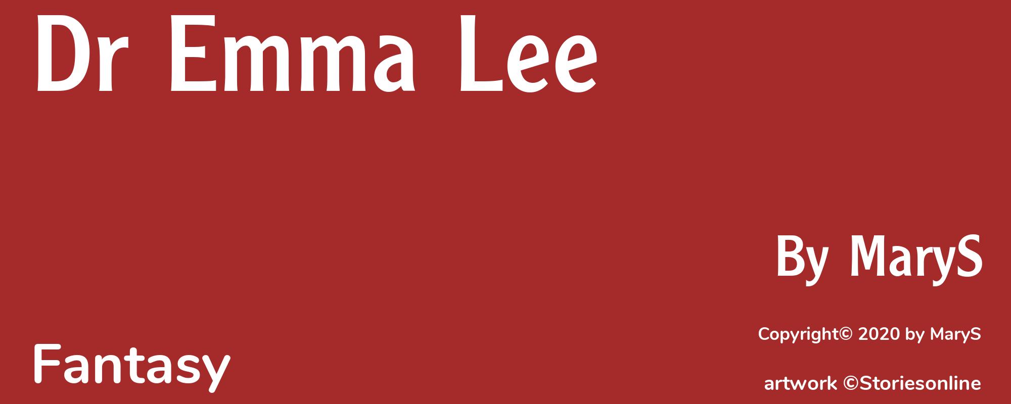 Dr Emma Lee - Cover