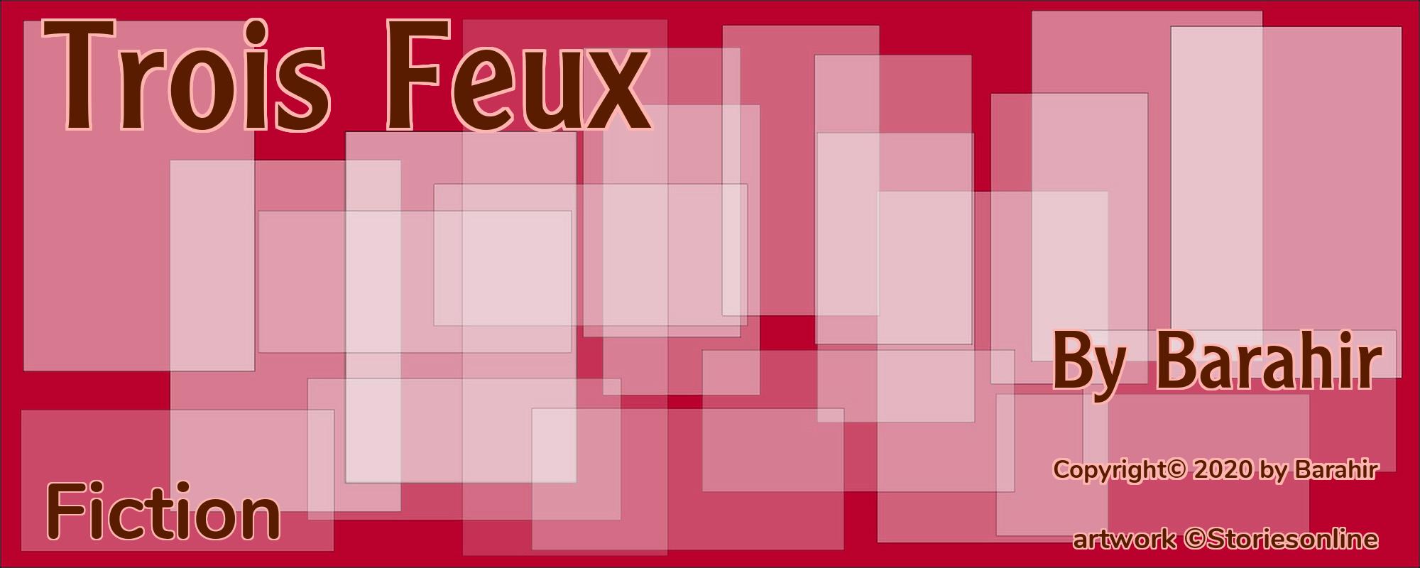 Trois Feux - Cover