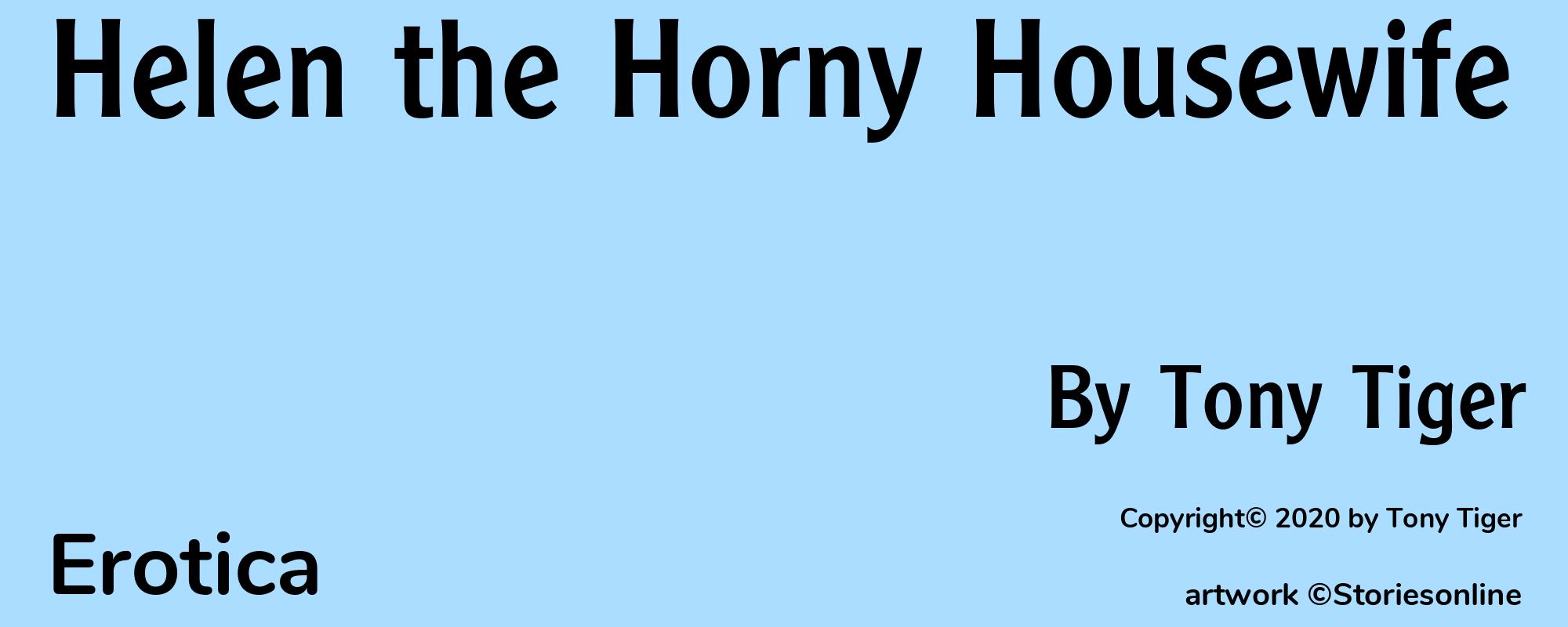 Helen the Horny Housewife - Cover