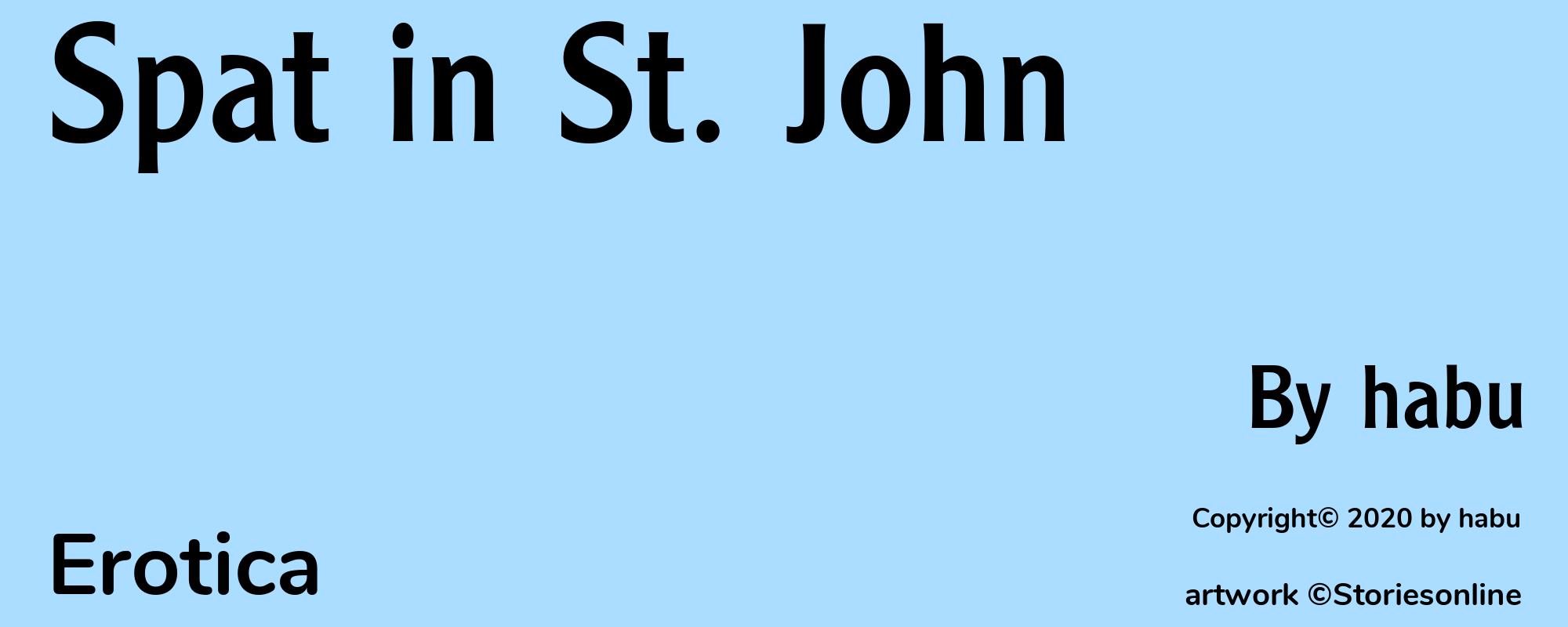 Spat in St. John - Cover