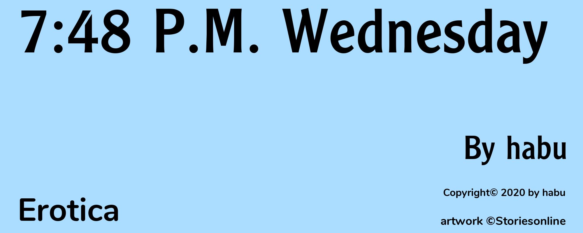 7:48 P.M. Wednesday - Cover