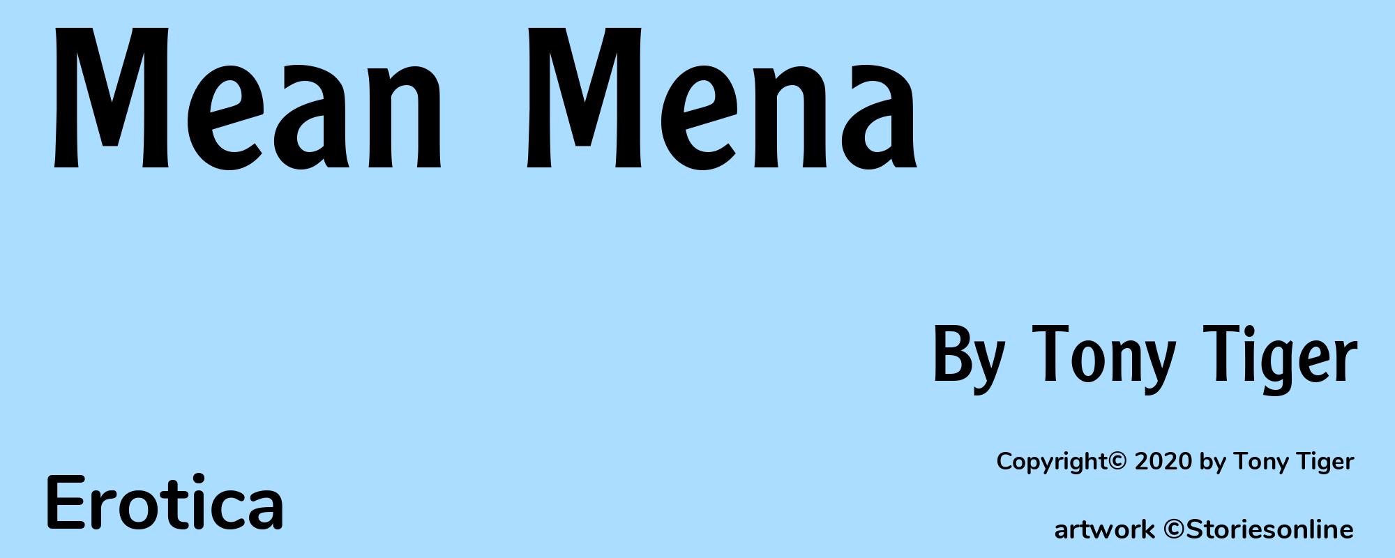 Mean Mena - Cover