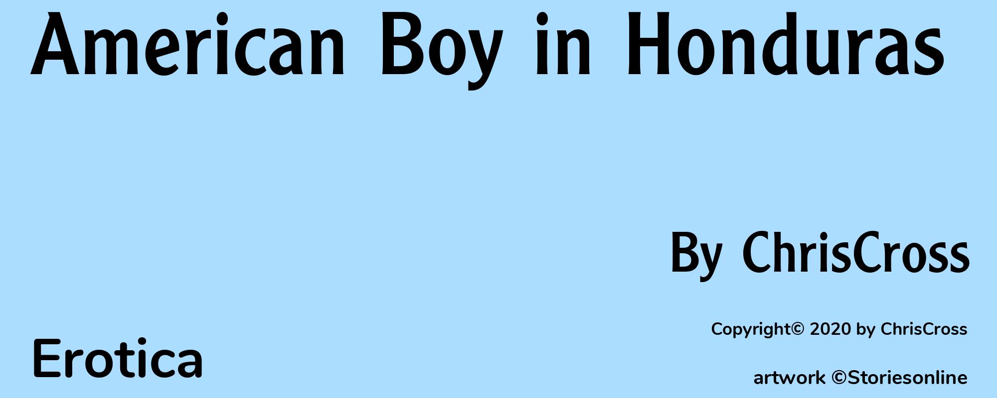 American Boy in Honduras - Cover