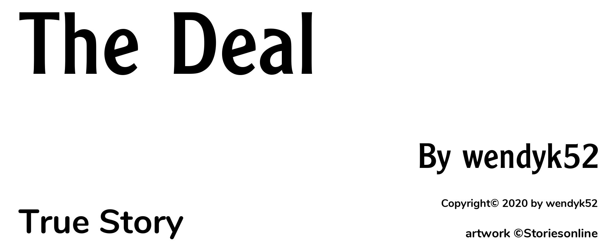 The Deal - Cover