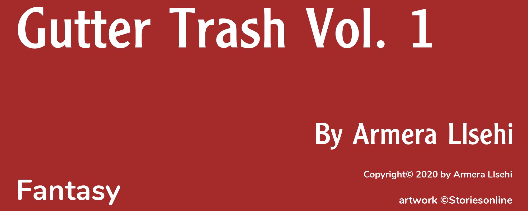 Gutter Trash Vol. 1 - Cover