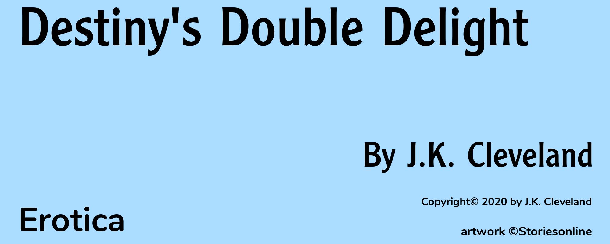 Destiny's Double Delight - Cover