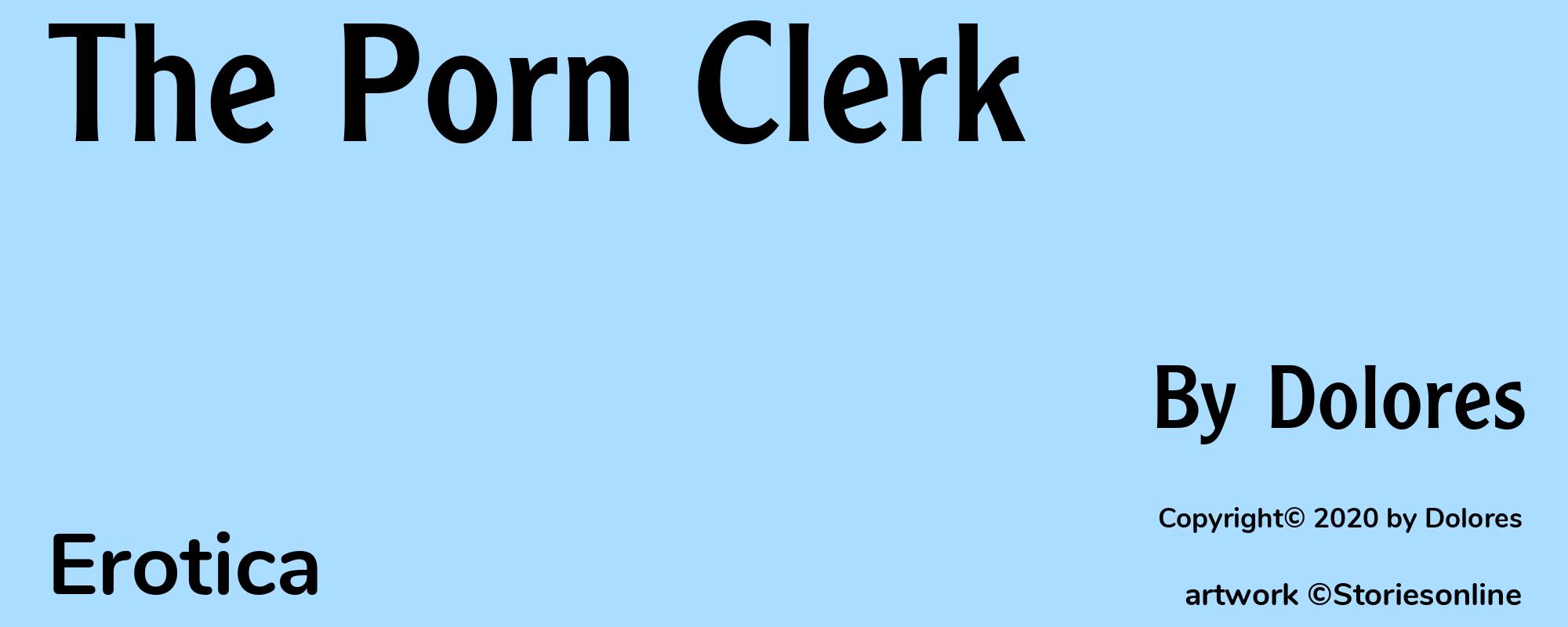 The Porn Clerk - Cover