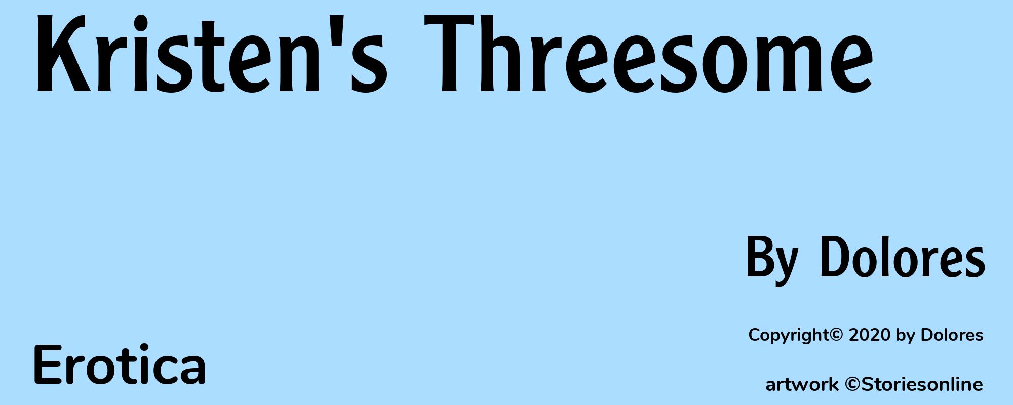 Kristen's Threesome - Cover