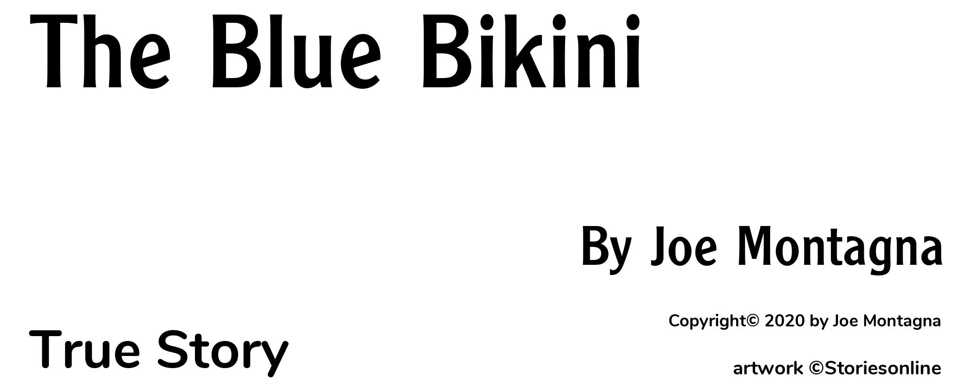 The Blue Bikini - Cover