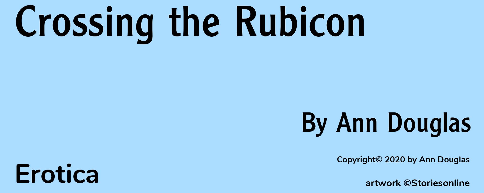 Crossing the Rubicon - Cover