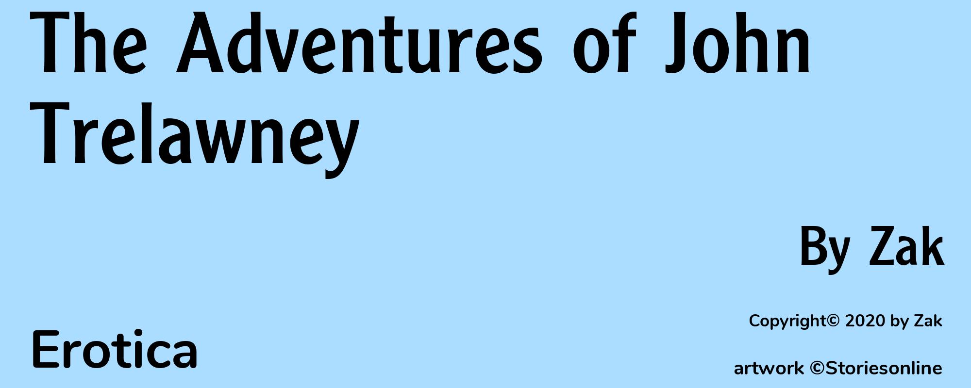 The Adventures of John Trelawney - Cover