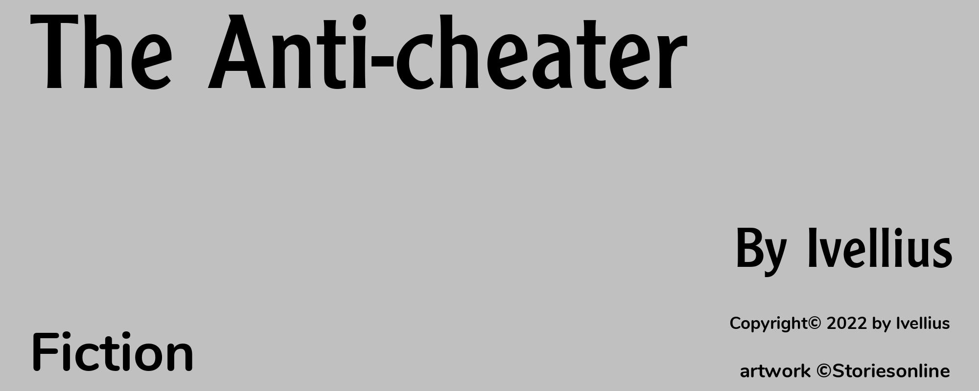 The Anti-cheater - Cover