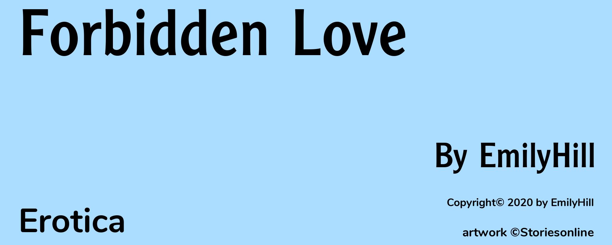 Forbidden Love - Cover