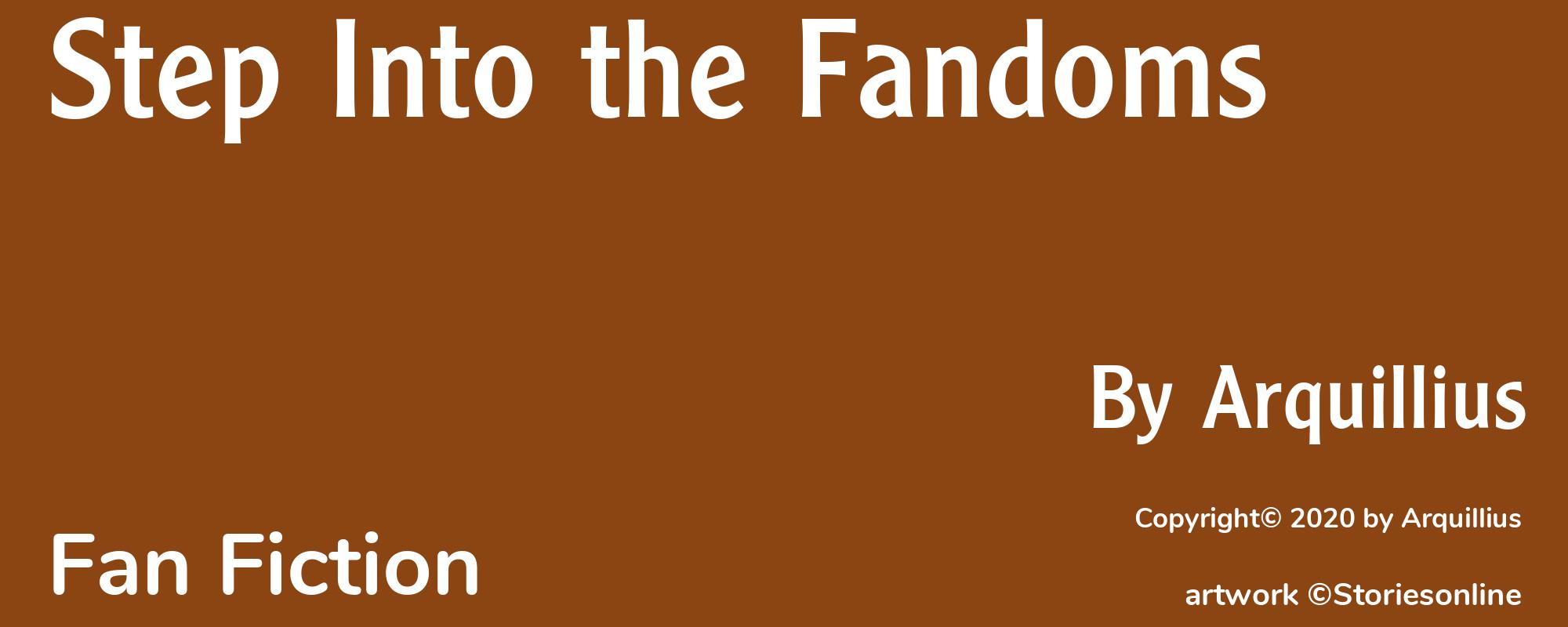 Step Into the Fandoms - Cover