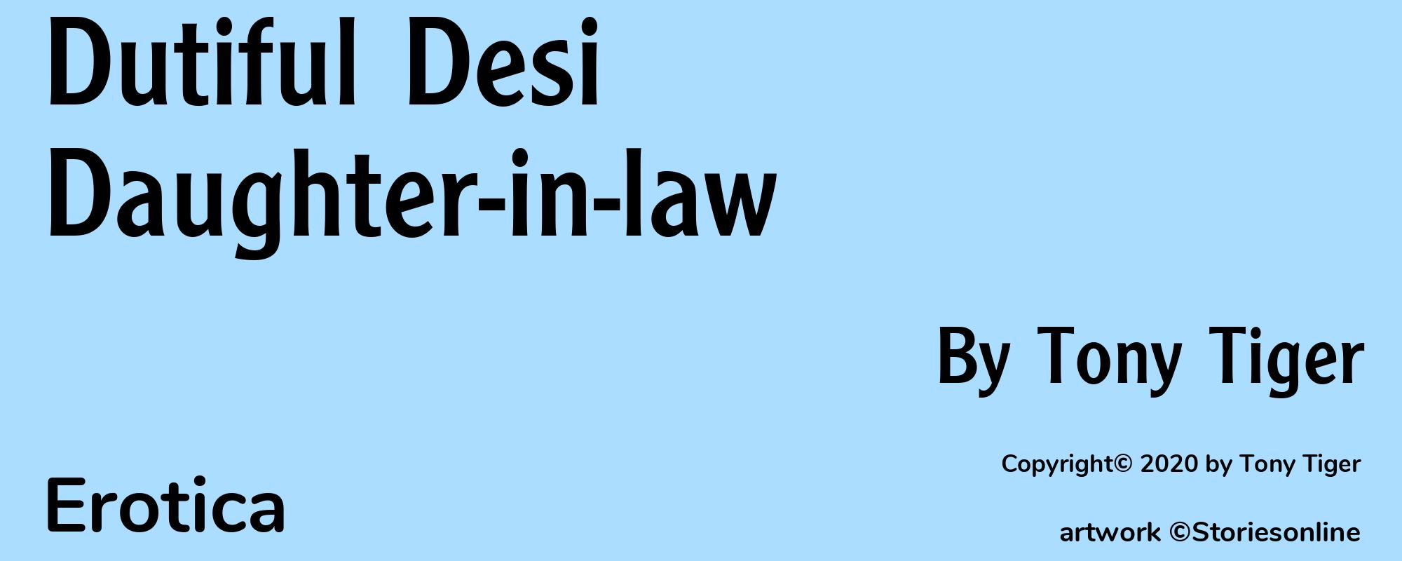 Dutiful Desi Daughter-in-law - Cover