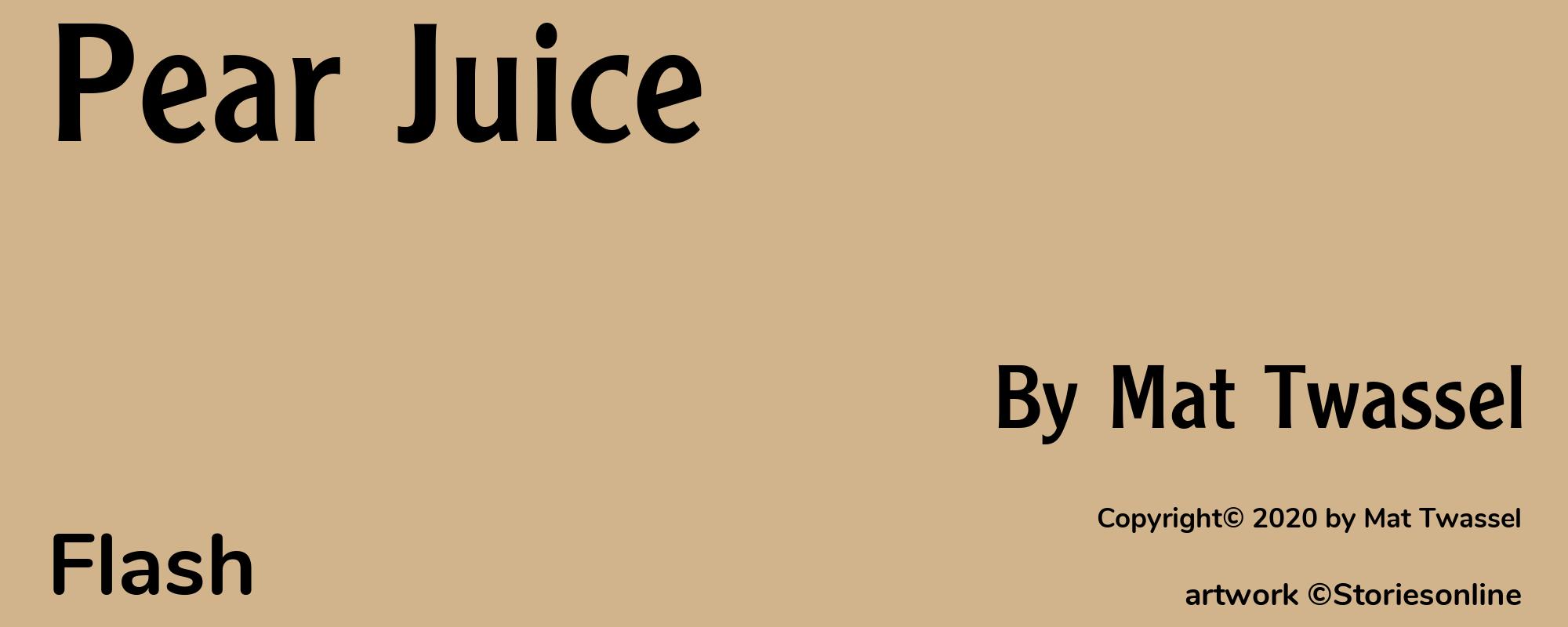 Pear Juice - Cover