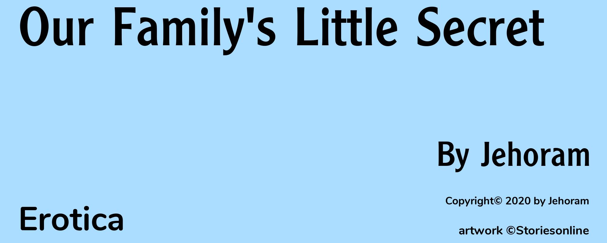 Our Family's Little Secret - Cover