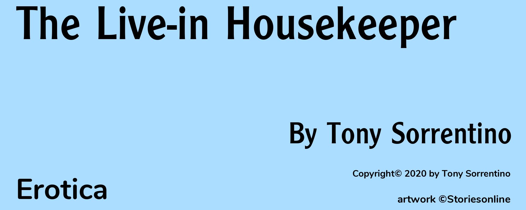 The Live-in Housekeeper - Cover