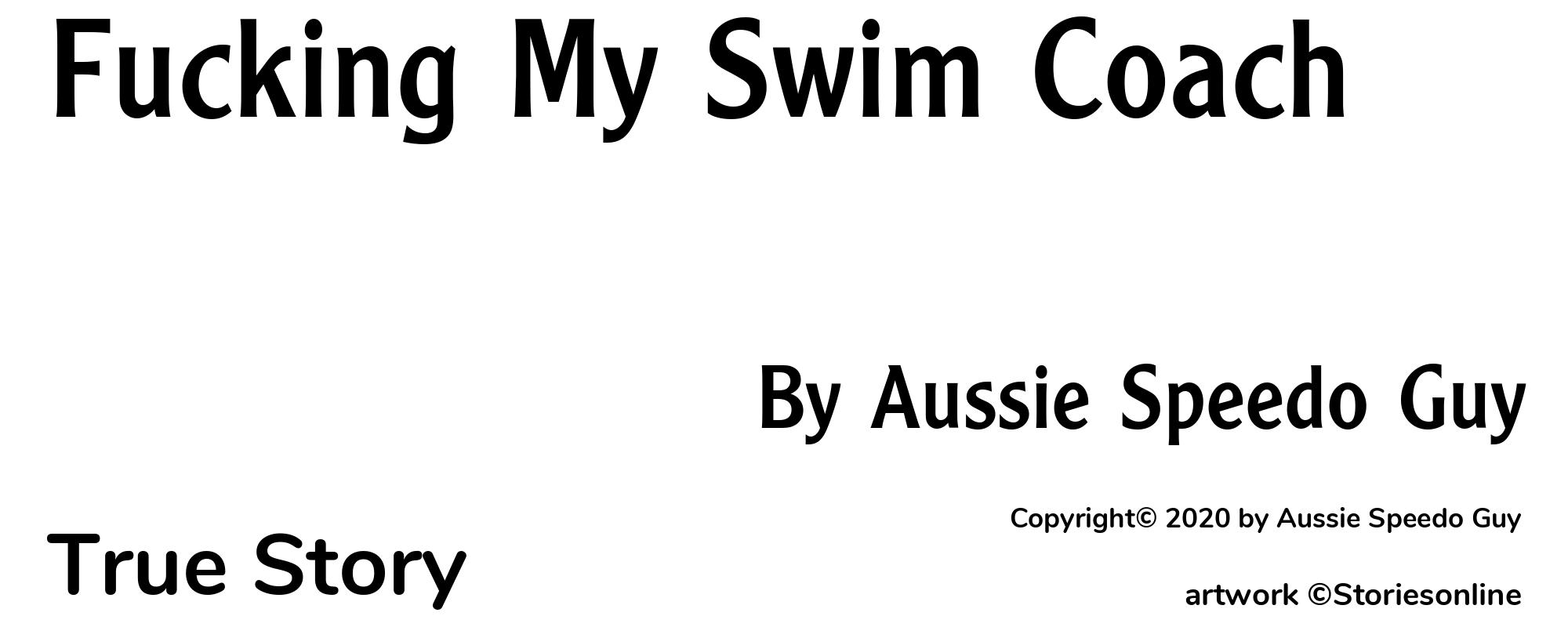 Fucking My Swim Coach - Cover