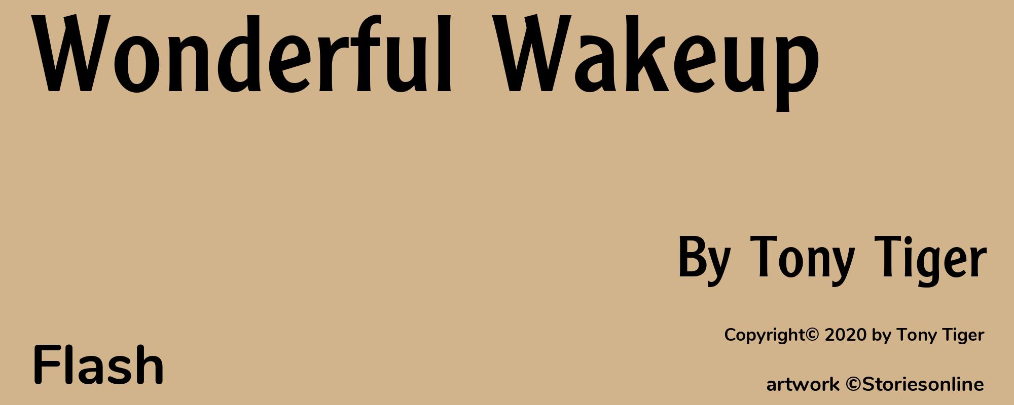 Wonderful Wakeup - Cover