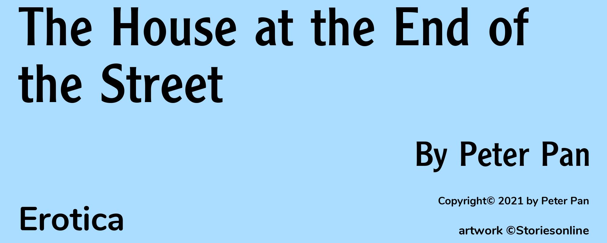 The House at the End of the Street - Cover