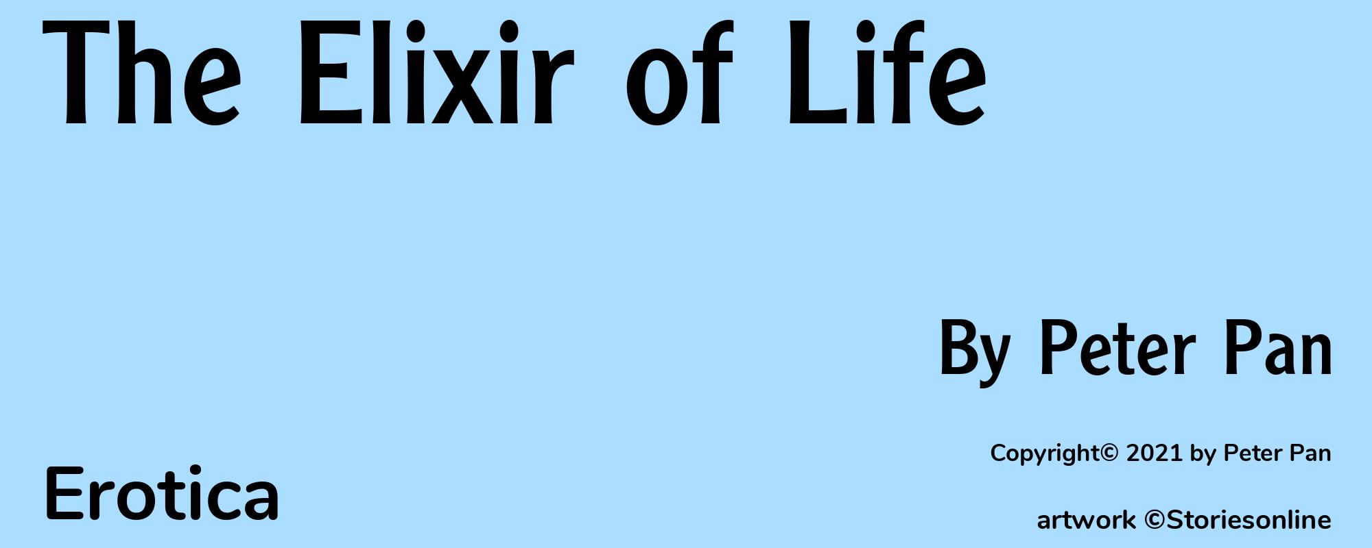 The Elixir of Life - Cover