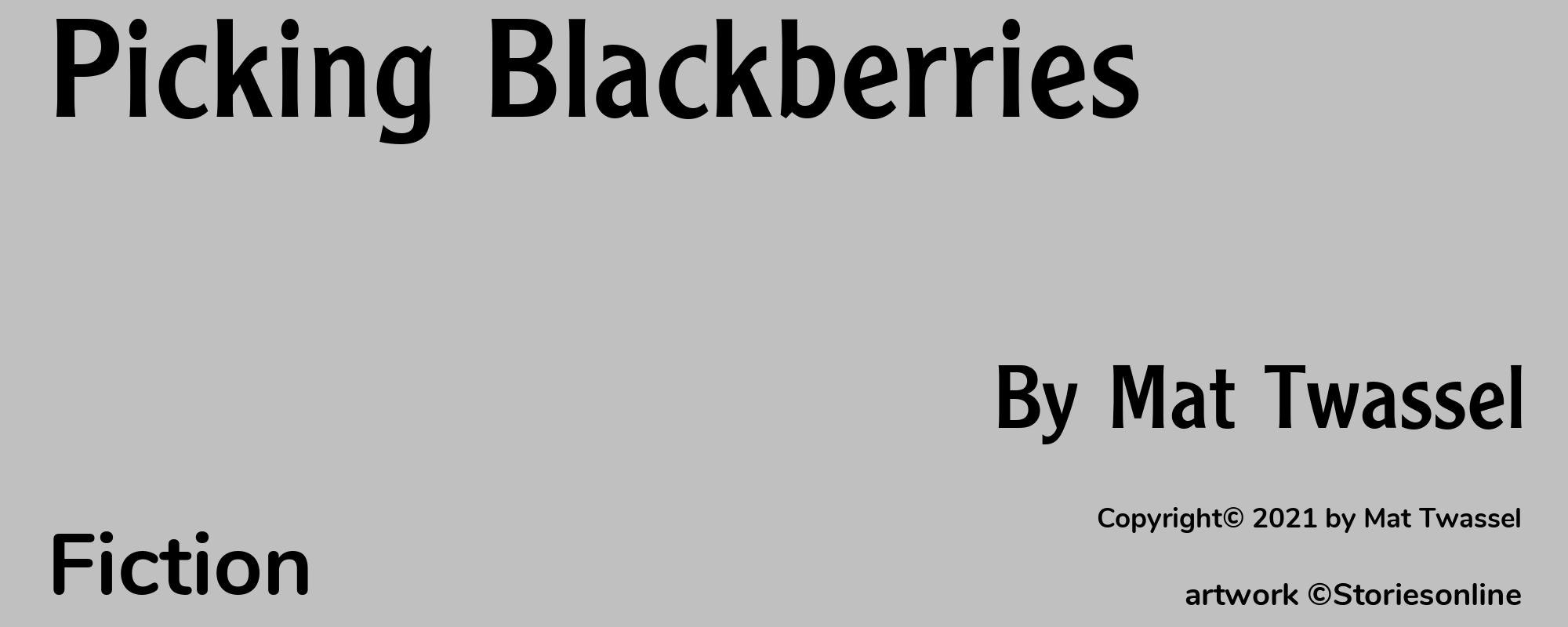 Picking Blackberries - Cover