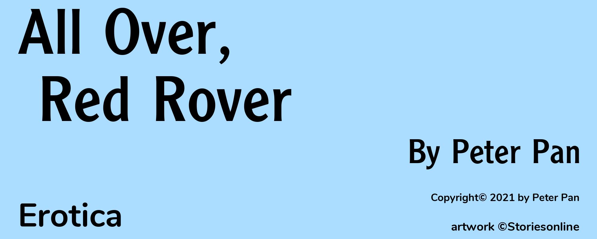 All Over, Red Rover - Cover