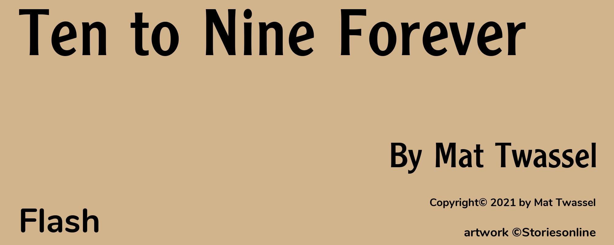 Ten to Nine Forever - Cover