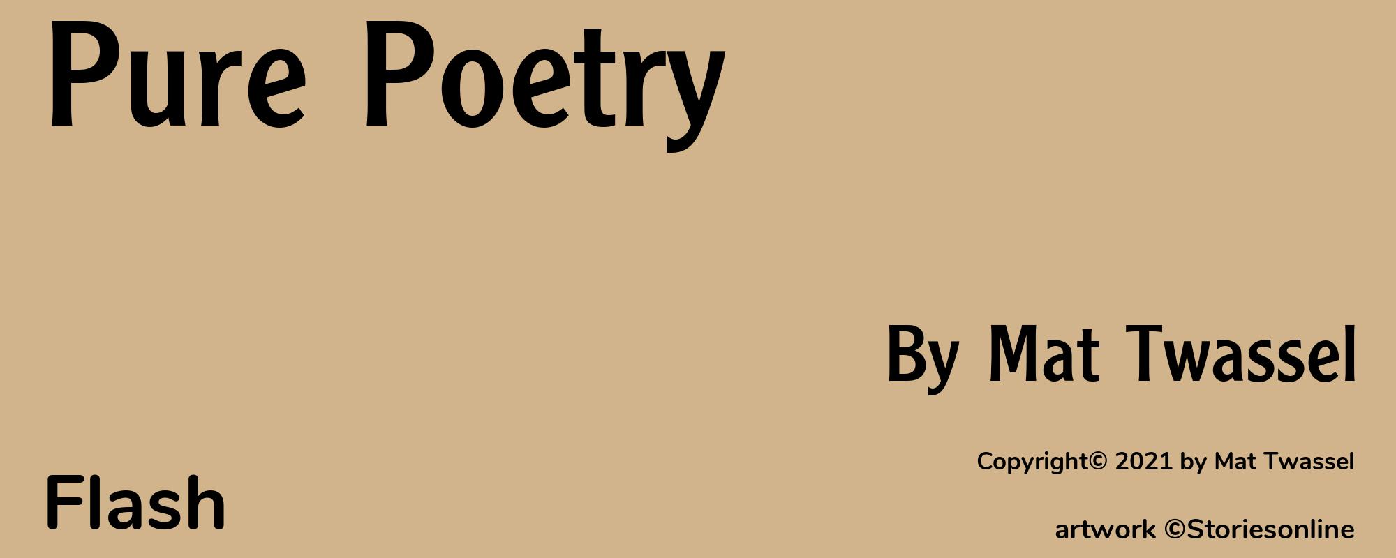 Pure Poetry - Cover