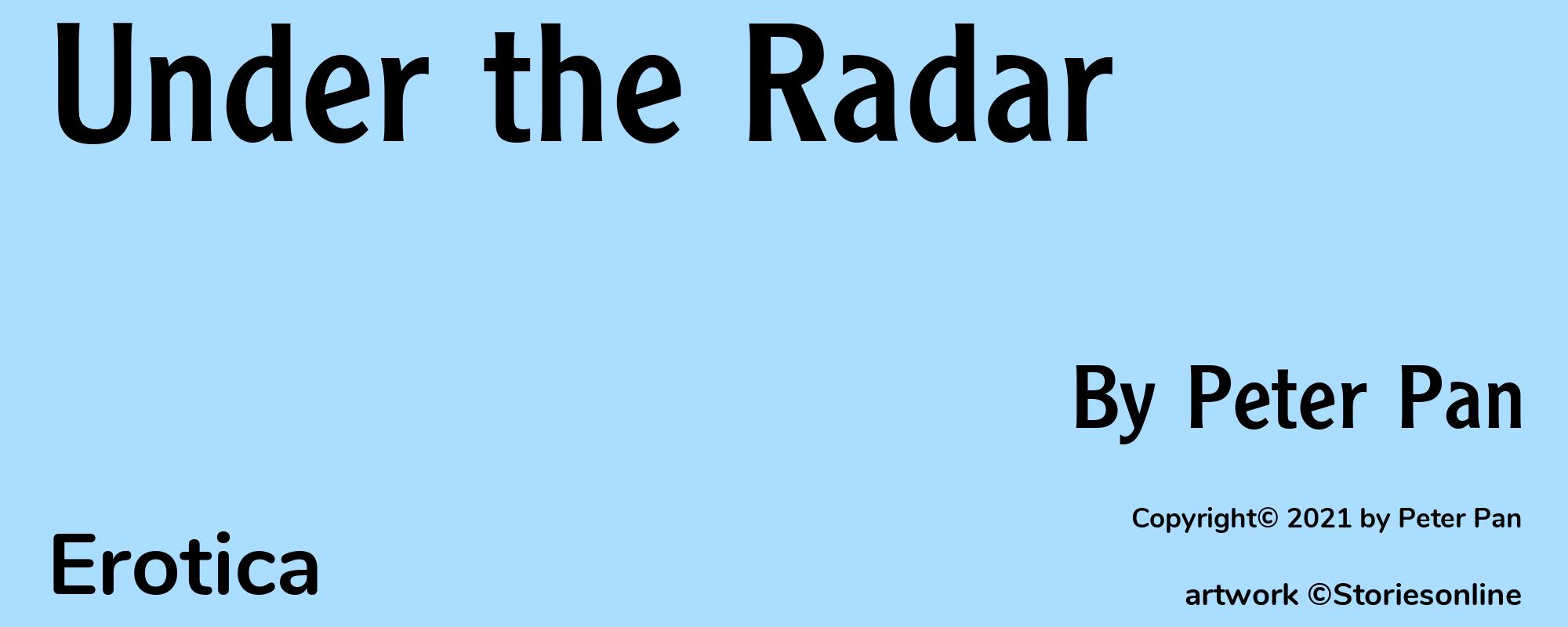 Under the Radar - Cover