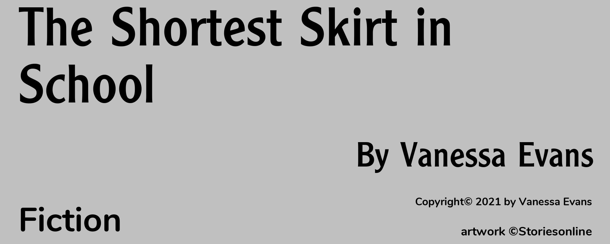 The Shortest Skirt in School - Cover
