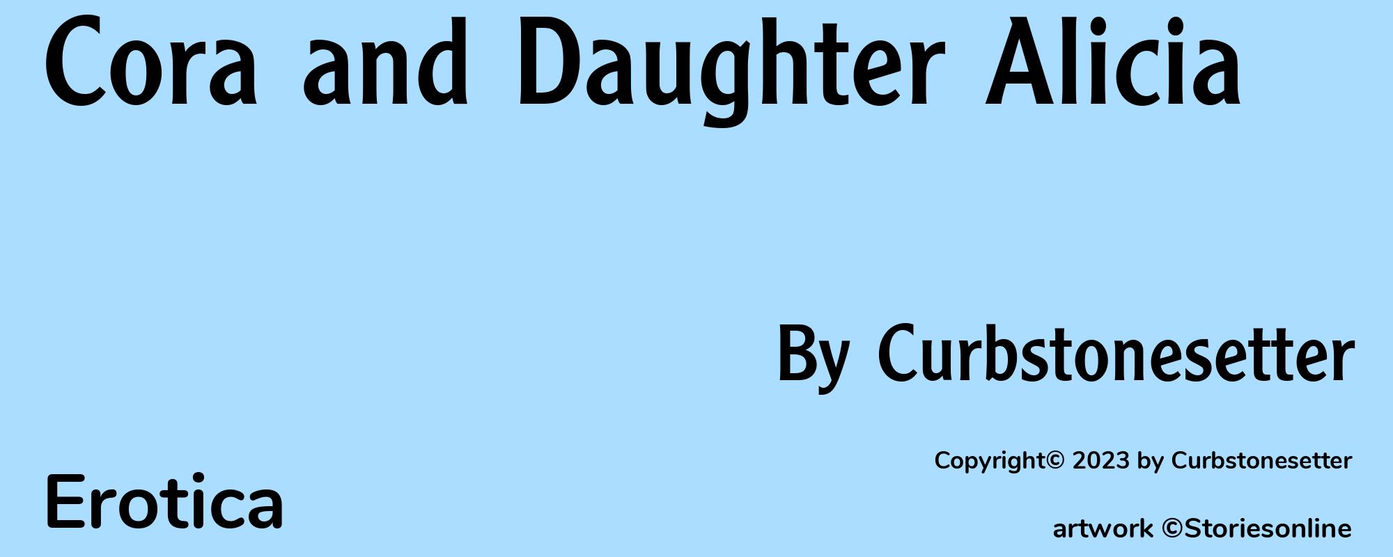 Cora and Daughter Alicia - Cover