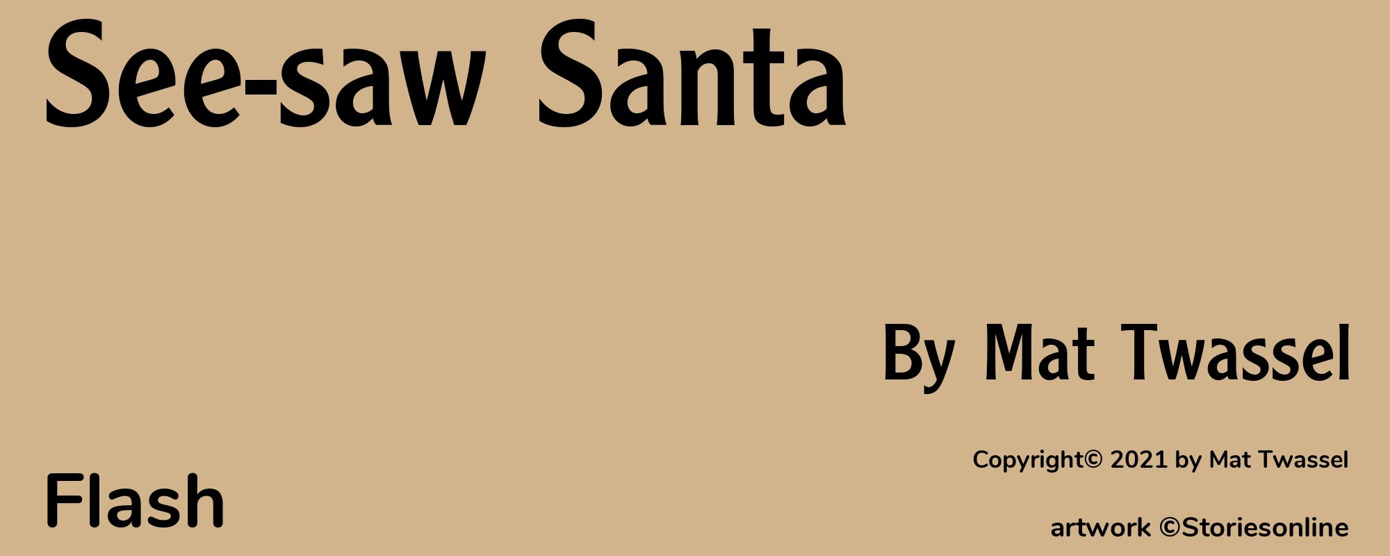 See-saw Santa - Cover