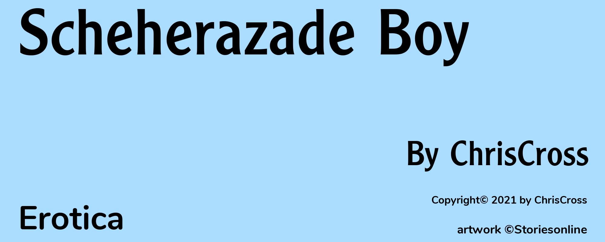 Scheherazade Boy - Cover