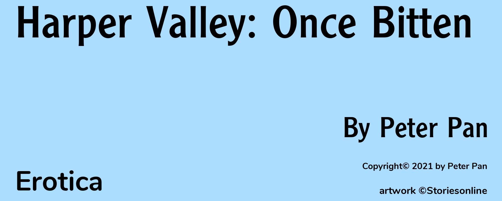 Harper Valley: Once Bitten - Cover