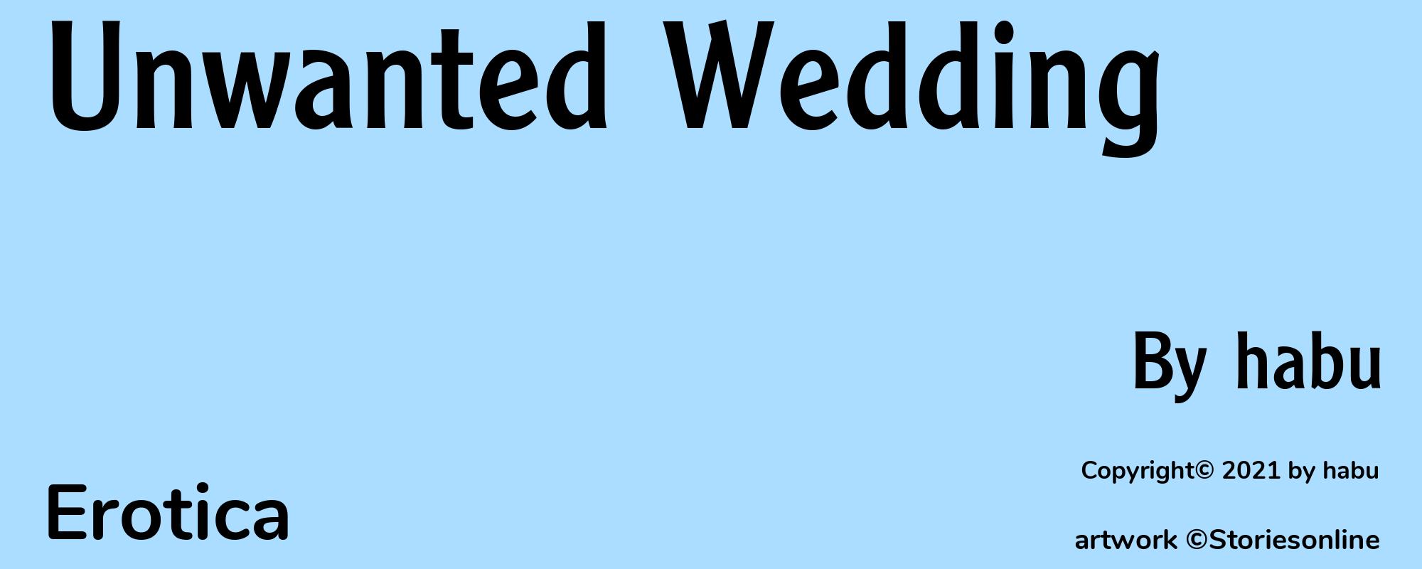 Unwanted Wedding - Cover